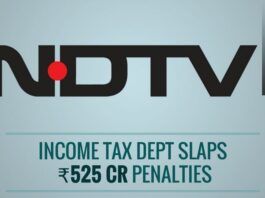 Income Tax Dept. observes that a deliberate attempt was made by NDTV to conceal a $150 million investment