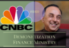 CNBC Asia interviews Dr. Swamy on Demonetization and Finance Ministry