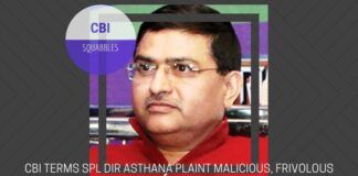 In the Special Director Asthana complaint to the CVC about the Director of CBI, the CBI slams Asthana and his motives in a press release