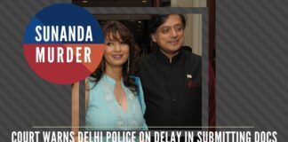 Are Shashi Tharoor's friends from Lutyens Delhi putting pressure on Delhi Police from doing their work in the Sunanda murder case?