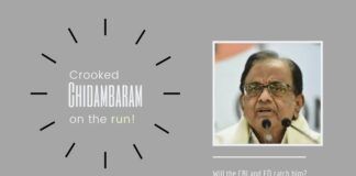 Chidambaram on the run from arrest by CBI and ED gives the appearance of guilty before even having a trial