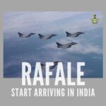 Shipments from France of Rafale jets to India have started with the first five arriving today