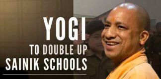 CM Yogi has sent a proposal to Centre to set up a Sainik School in every division
