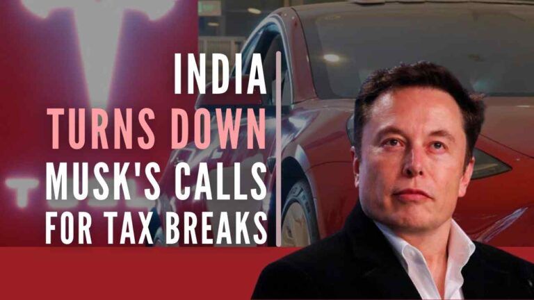 Tesla CEO Elon Musk's call for lower taxes on import cars turned down ...