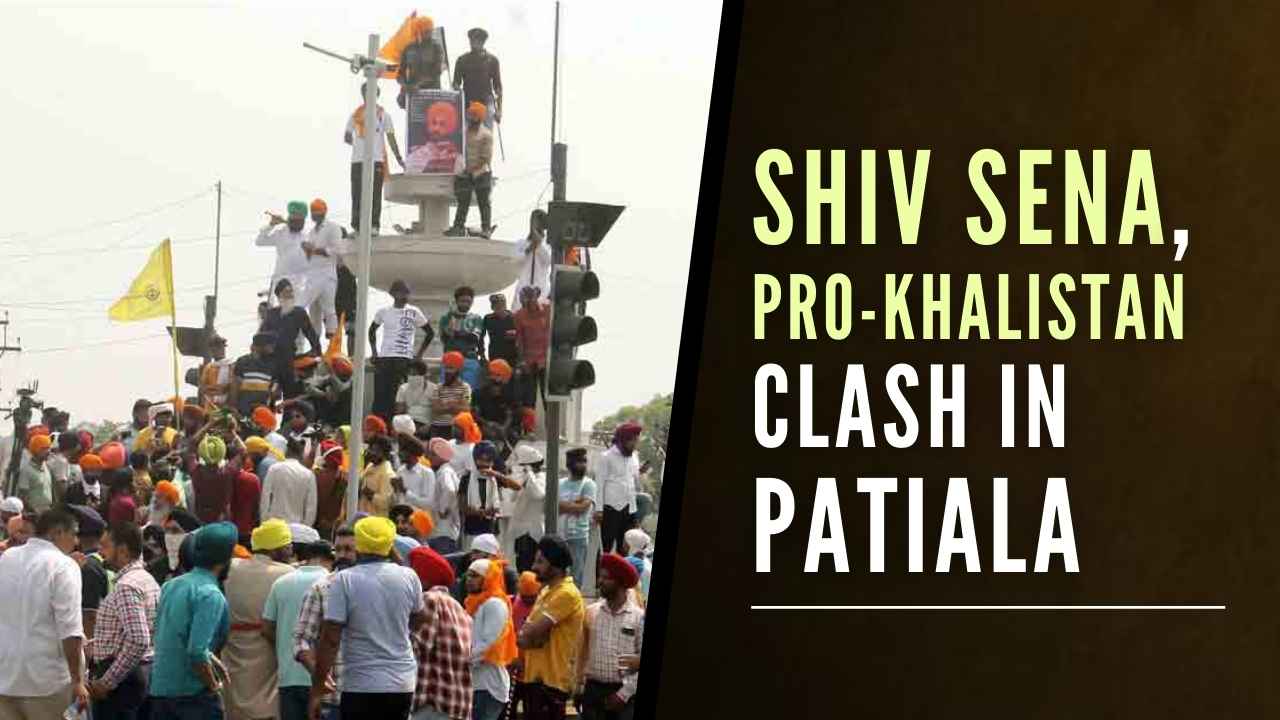 Massive clash between Shiv Sena, pro-Khalistan group in Patiala ...