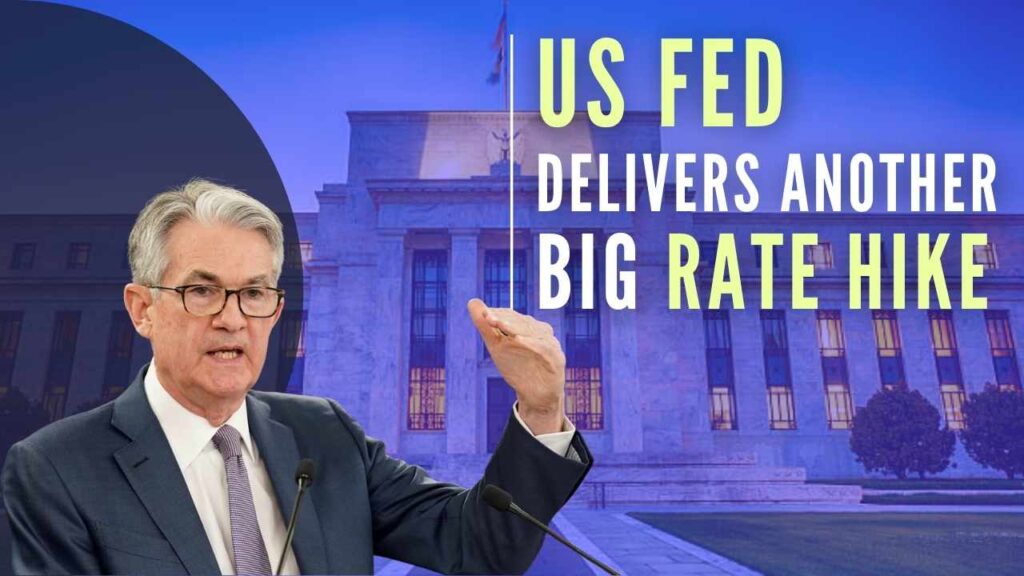 US Fed rolls out another rate hike, warns inflation fight can't be