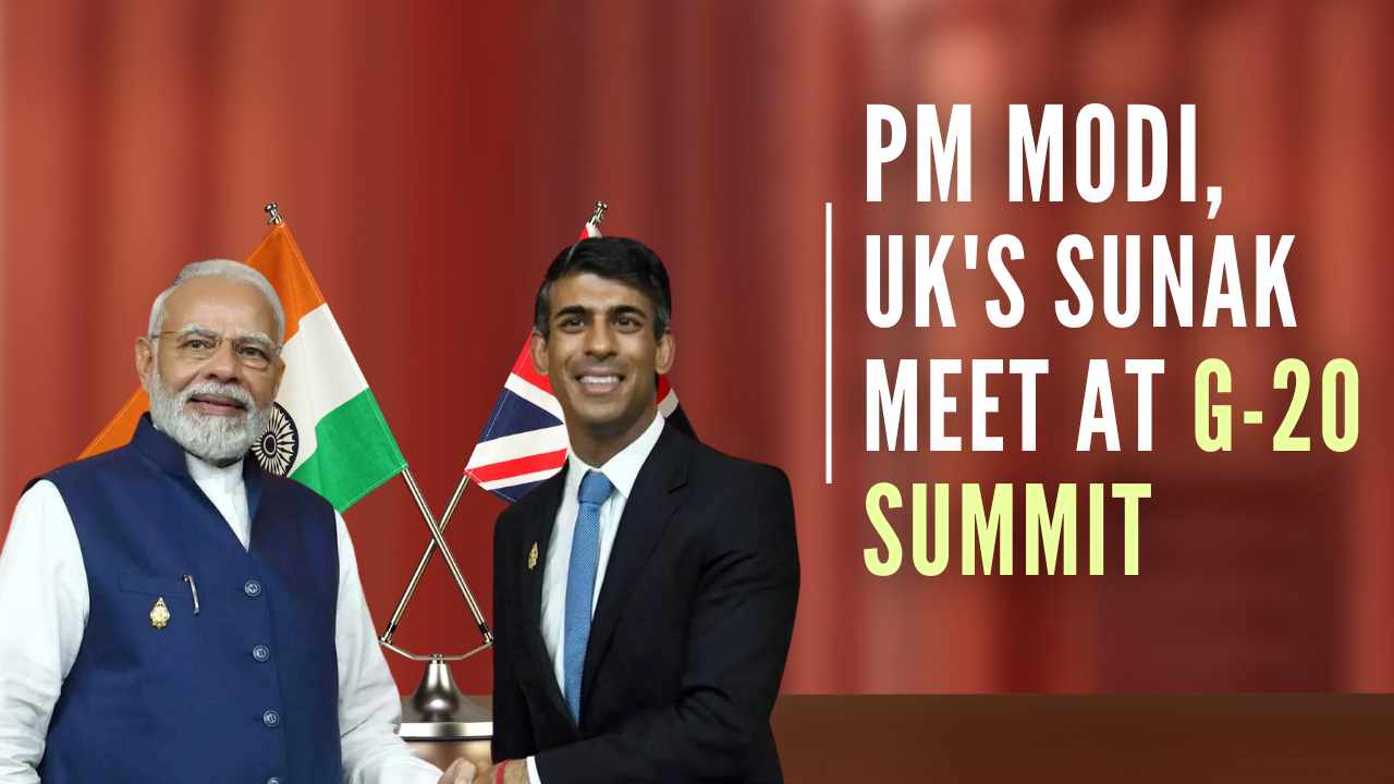 G-20 Summit: PM Modi meets UK's Rishi Sunak, discuss bilateral ties - PGurus