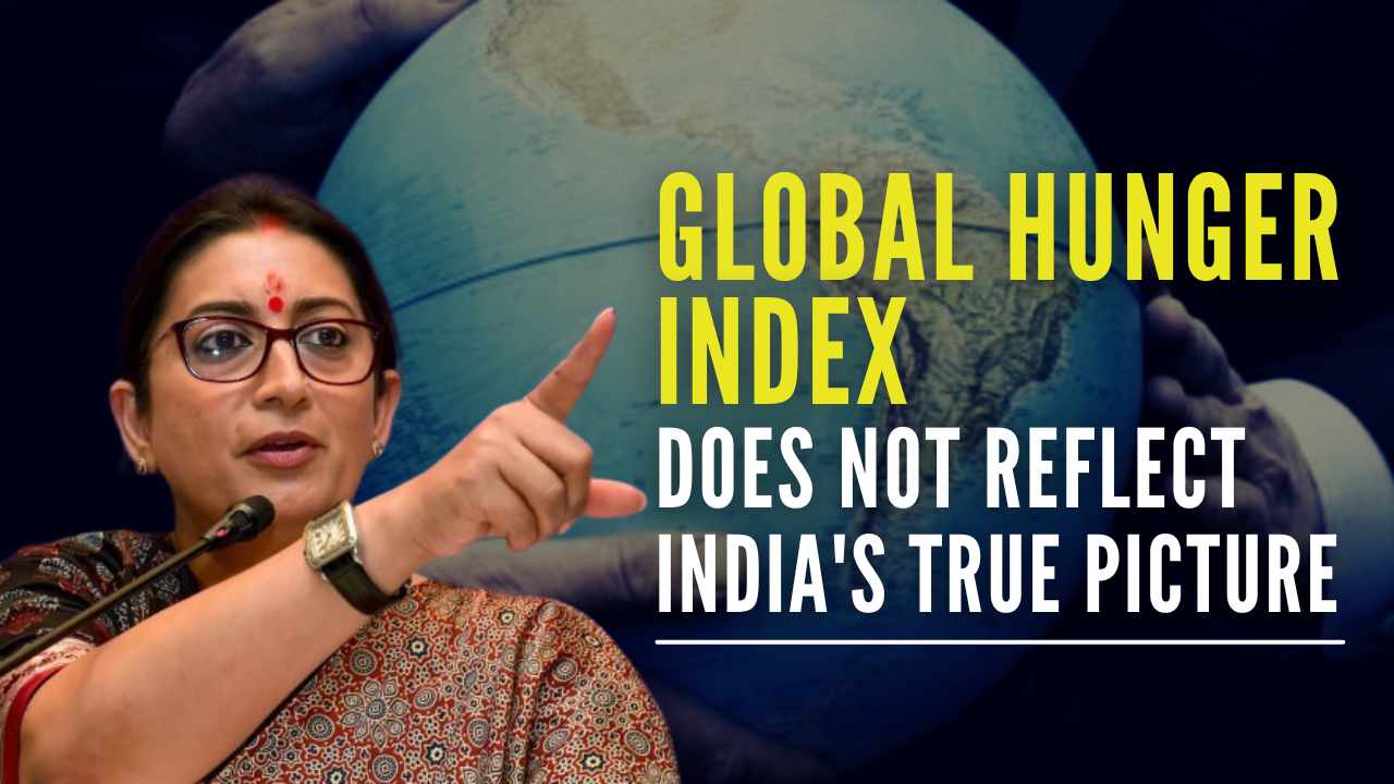 India Says Global Hunger Index Does Not Reflect India's True Picture