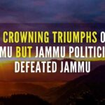It's alarming to see some Jammu-based politicians fraternizing with Farooq Abdullah and Mehbooba Mufti who have actively taken part in damaging the image of Jammu