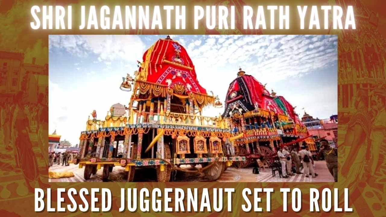 Shri Jagannath Puri Rath Yatra Blessed Juggernaut Set To Roll