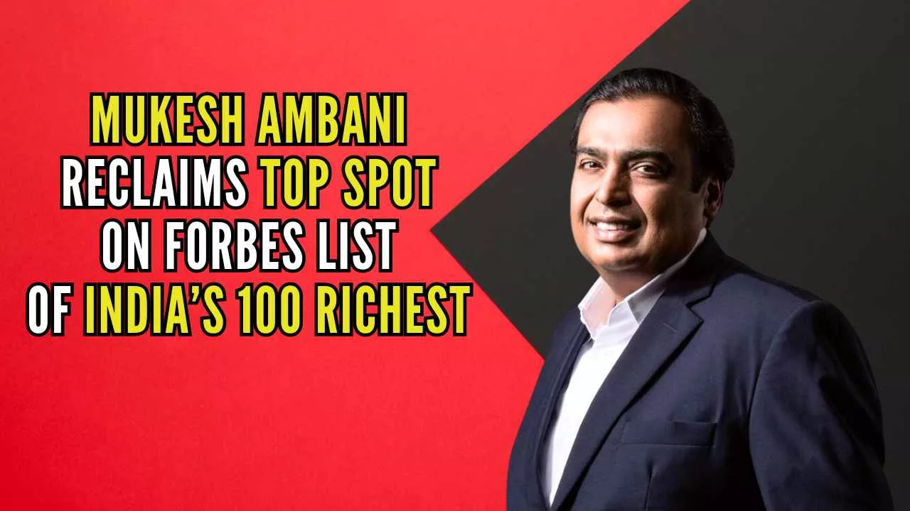 Top 10 Richest People In India: Mukesh Ambani, Gautam Adani, Shiv Nadar,  Savitri Jindal, And More - Forbes India
