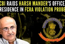 The MHA had recommended a CBI probe last year into the foreign funding of an NGO founded by Mander