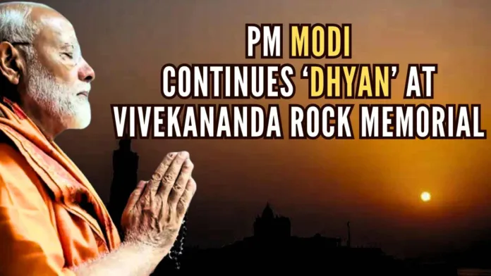 PM Modi will be in Kanyakumari till June 1