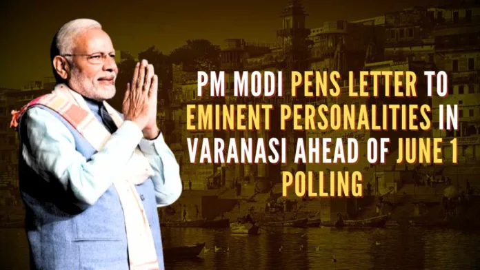 The Prime Minister is seeking renomination from Varanasi, which will go to the polls in the seventh and final phase on June 1