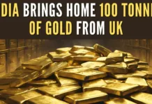 This is one of the biggest movements of gold undertaken by the country since 1991