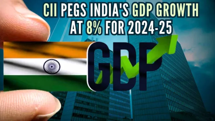CII’s projection comes after RBI upgraded its estimate for India’s GDP growth to 7.2% last week