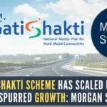 According to the Morgan Stanley Report, initiatives under PM Gati Shakti are yielding results