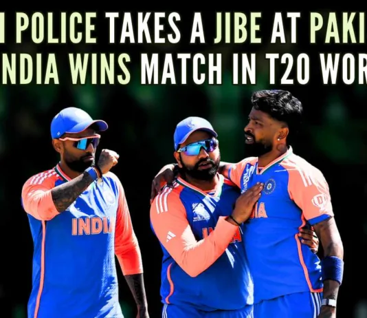 After India defeated arch-rivals Pakistan during the ongoing T20 World Cup, the Delhi Police took to social media platform X to share a humorous post that went viral on social media
