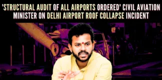 Naidu said that the ministry sought a report from all the airports within 2-5 days, upon which required necessary measures would to be taken to prevent such collapse incidents in the future