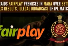 A complaint was lodged against Fairplay Sports LlC and other entities by a media company complaining of revenue losses of over Rs.100 cr
