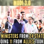 The Formation and structure of Modi 3.0 shows a pan-India representation