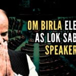 Pro-tem speaker Bhartruhari Mahtab declared Om Birla the Speaker of the lower house, and the I.N.D.I.A bloc did not press for a division vote