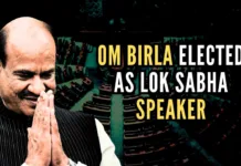Pro-tem speaker Bhartruhari Mahtab declared Om Birla the Speaker of the lower house, and the I.N.D.I.A bloc did not press for a division vote