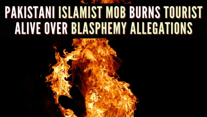 The incident occurred after some individuals announced in a market that a man had committed blasphemy