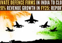 PSUs dominate the Indian defence industry, the revenue share of private players has been on the rise