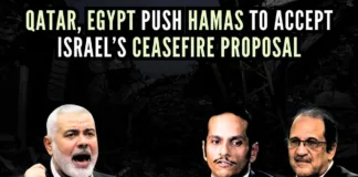 Qatar PM, head of Egyptian intelligence met the Hamas political head, Ismail Haniyeh