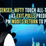 After exit poll predicts massive Win For BJP-Led NDA in LS Polls Markets hit all-time high