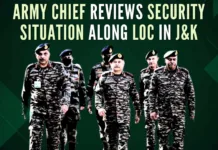 Defence officials said that the Army Chief focused on flushing out foreign terrorists hiding in the deep forests south of Pir Panjal region