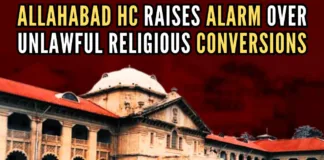 Religious congregation should be immediately stopped where the conversion is taking place and changing the religion of citizen of India: Allahabad HC