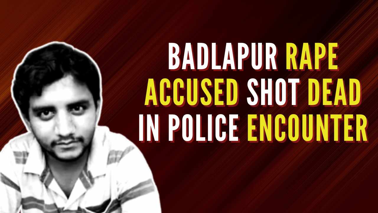 Maharashtra: Accused in Badlapur minor girls’ rape case shot dead in police encounter