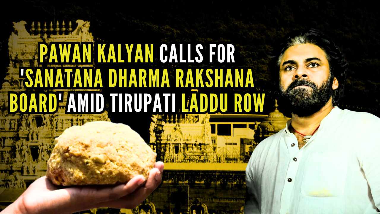 Pawan Kalyan calls for ‘Sanatana Dharma Rakshana Board’ amid Tirupati Laddu controversy