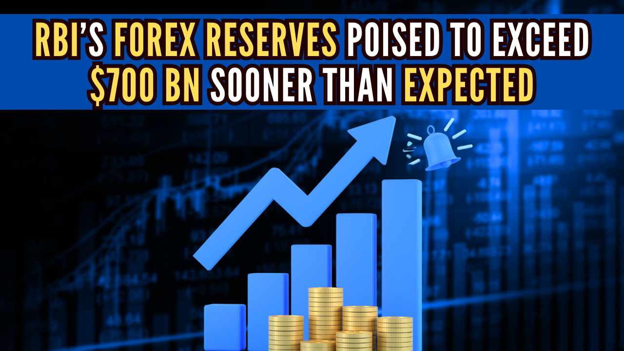 RBI’s forex reserves poised to exceed $700 billion sooner than expected in FY25