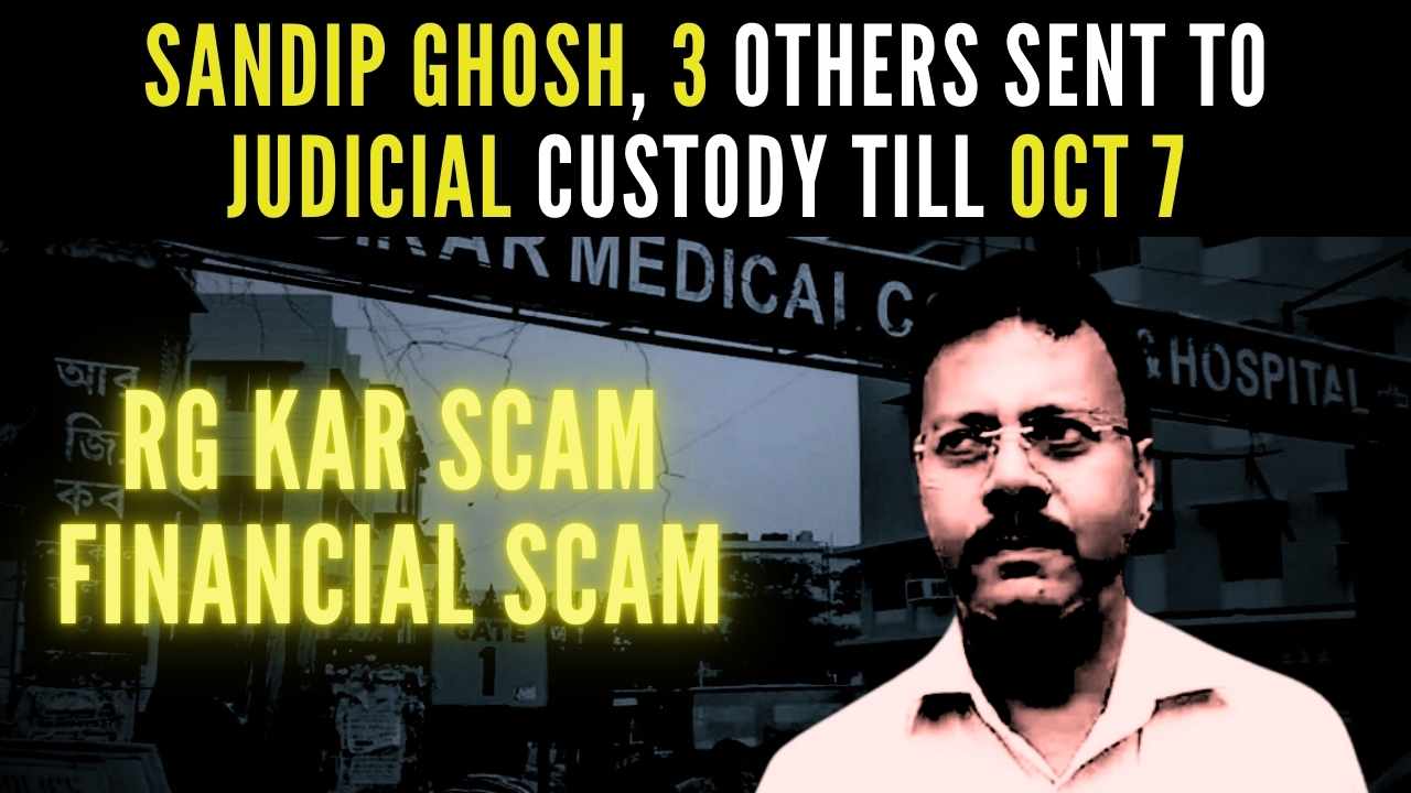 RG Kar financial scam: Former principal Sandip Ghosh, 3 associates remanded to judicial custody till Oct 7