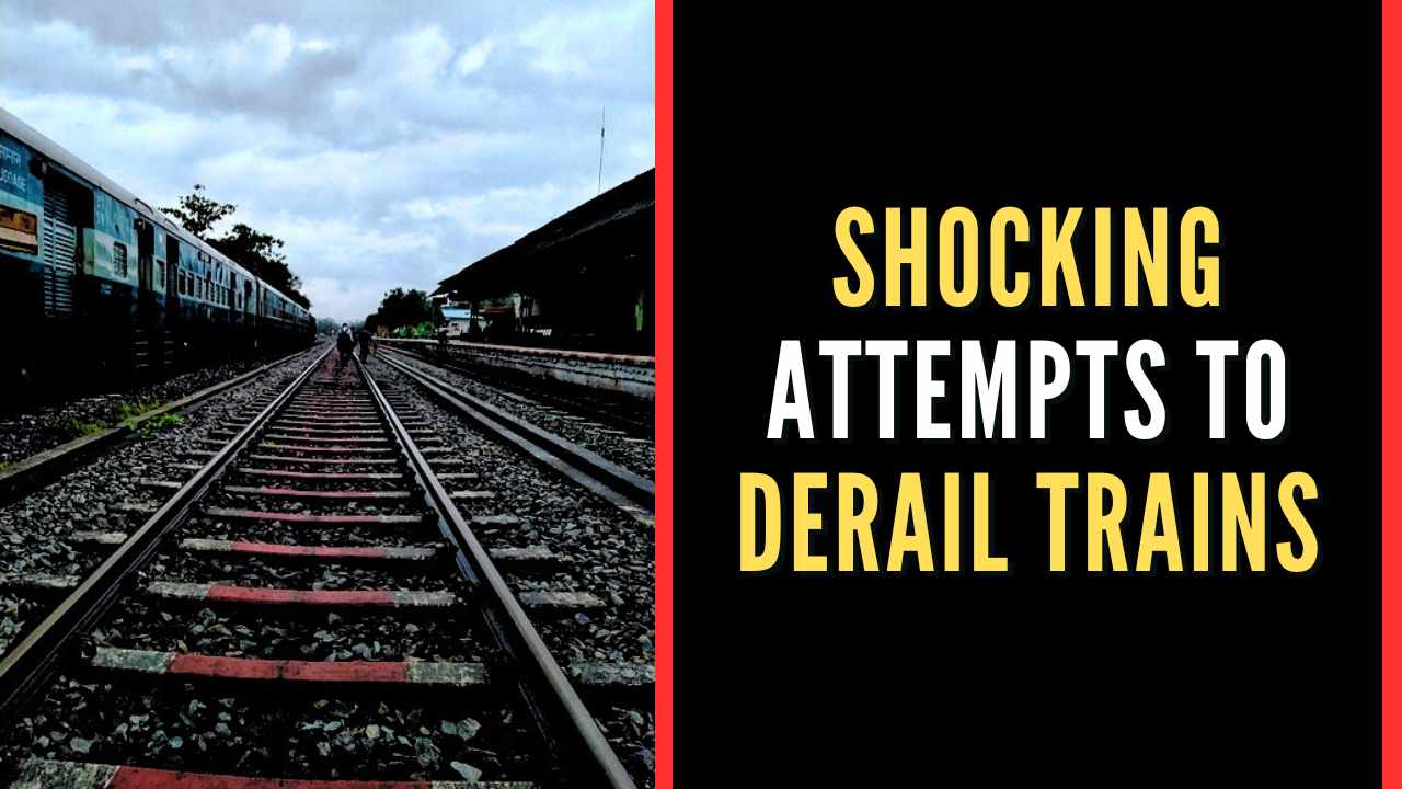 Comment on Alarming attempts to derail trains: Gas cylinder on UP tracks, detonators in MP; Loco pilot averts mishap by sreeram