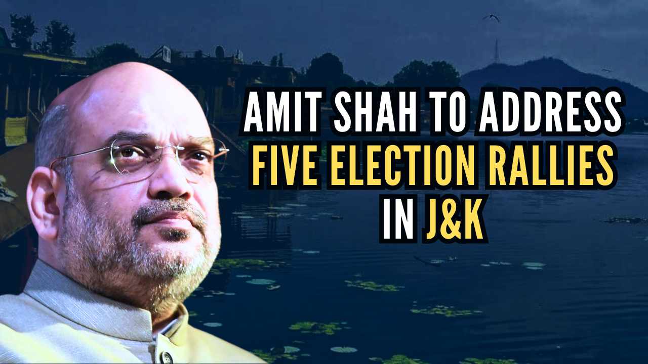 Amit Shah to address five election rallies in J&K