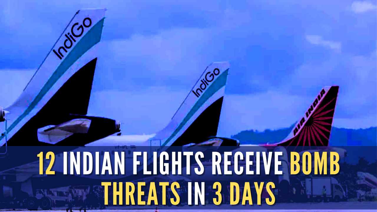 Bomb threats on two more flights; 12 Indian flights affected in three days