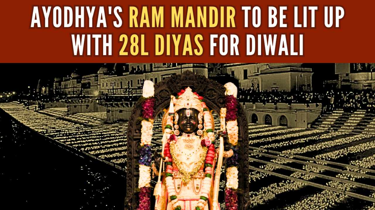 Ayodhya: Shri Ram Mandir to be lit up with 28 lakh diyas for Diwali