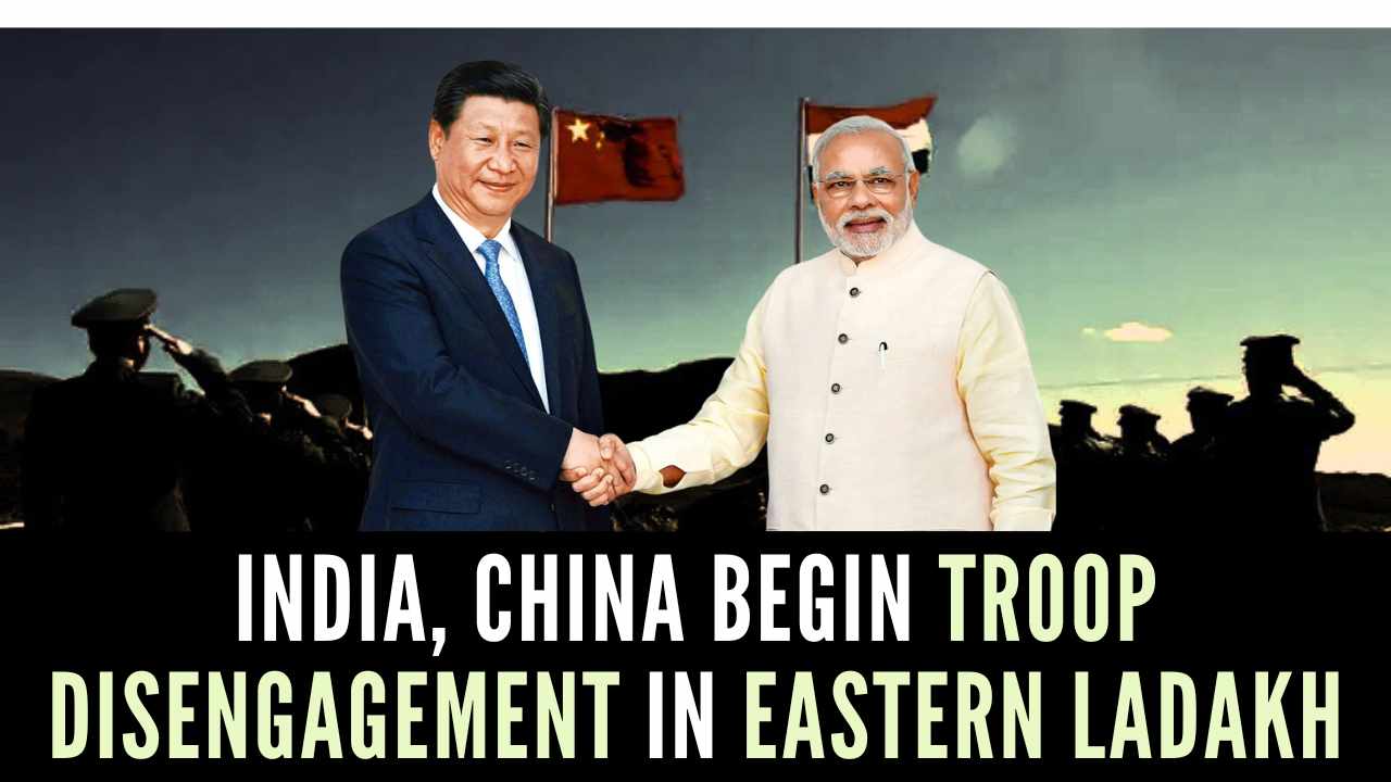 India, China begin troop disengagement in eastern Ladakh