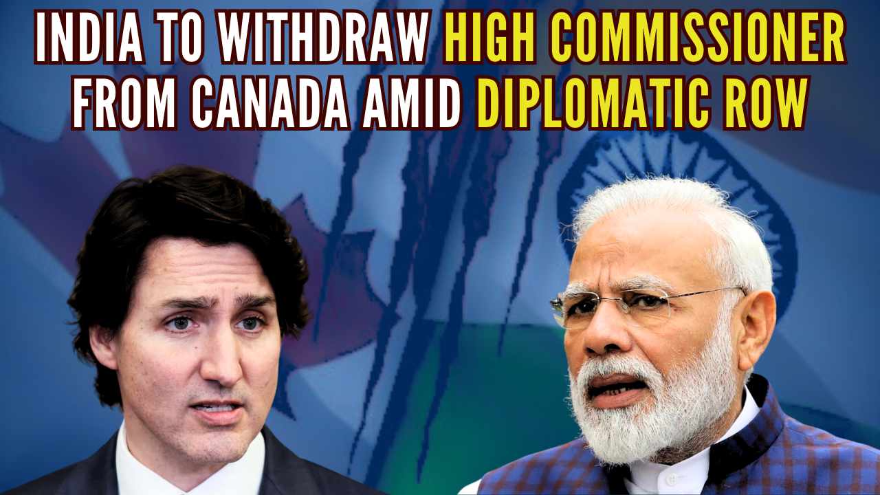 Nijjar row: India to withdraw high commissioner, other ‘targeted’ diplomats from Canada; expels 6 Canadian diplomats