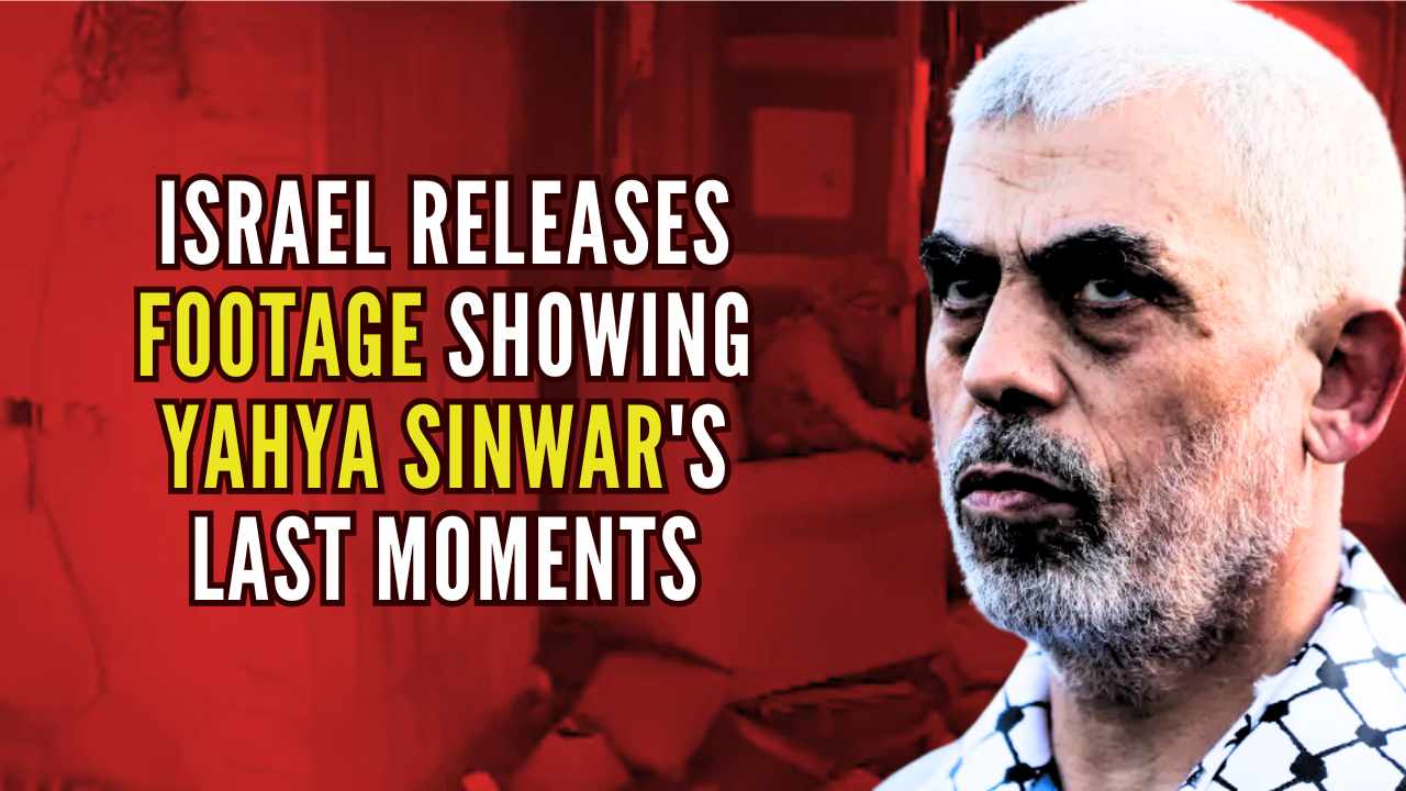 Israel releases drone footage of Hamas chief Yahya Sinwar’s last moments