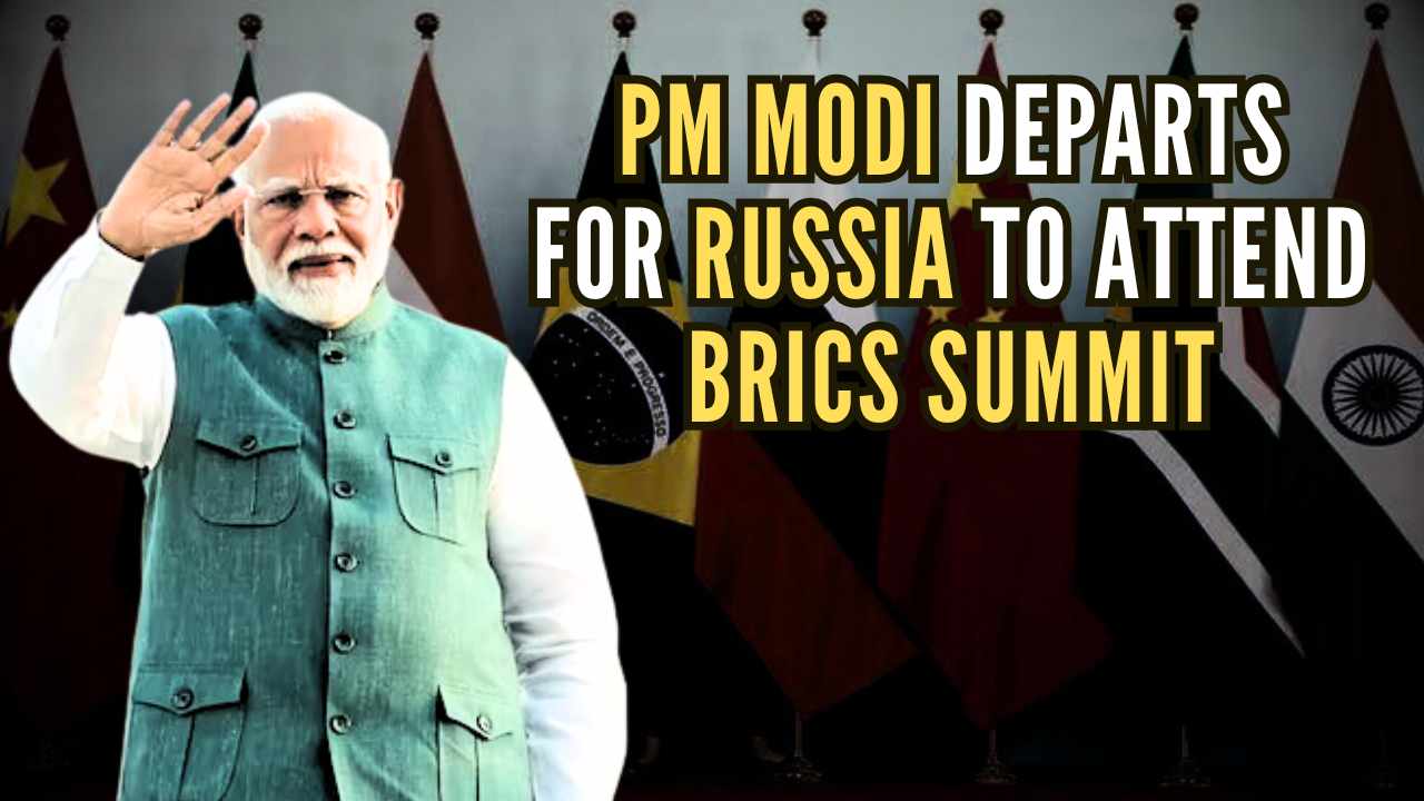 Prime Minister Modi departs for Russia to attend 16th BRICS Summit