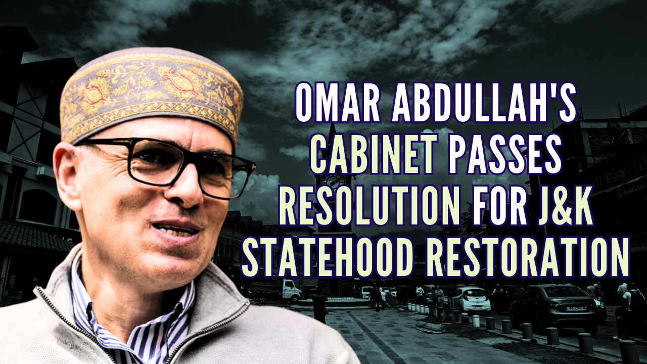 Omar Abdullah seeks restoration of statehood for Jammu and Kashmir in cabinet resolution