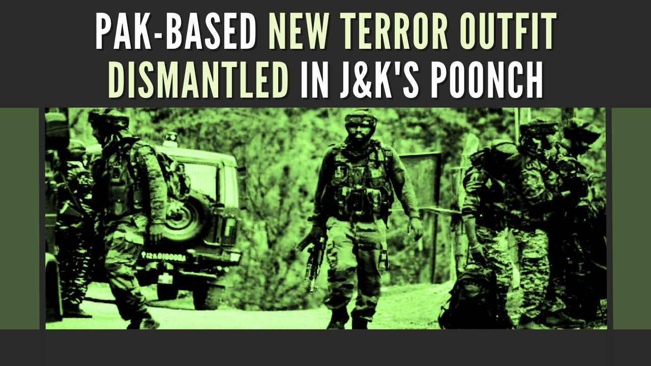 Major operation in J&K: Pak-based new terror outfit dismantled by security forces