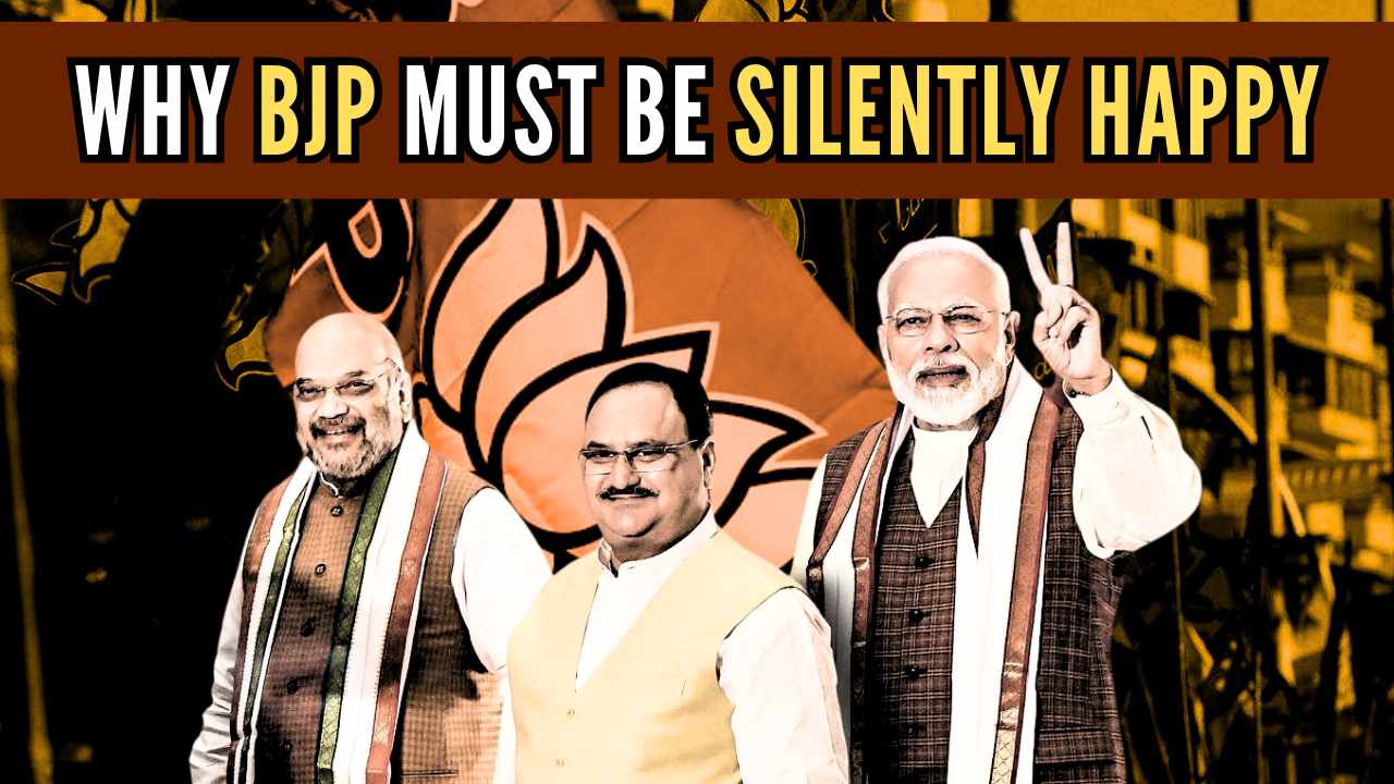 Why BJP must be silently happy