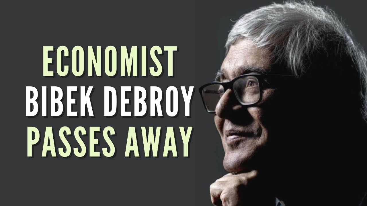 Dr. Bibek Debroy, top economic advisor to PM Modi, passes away at 69