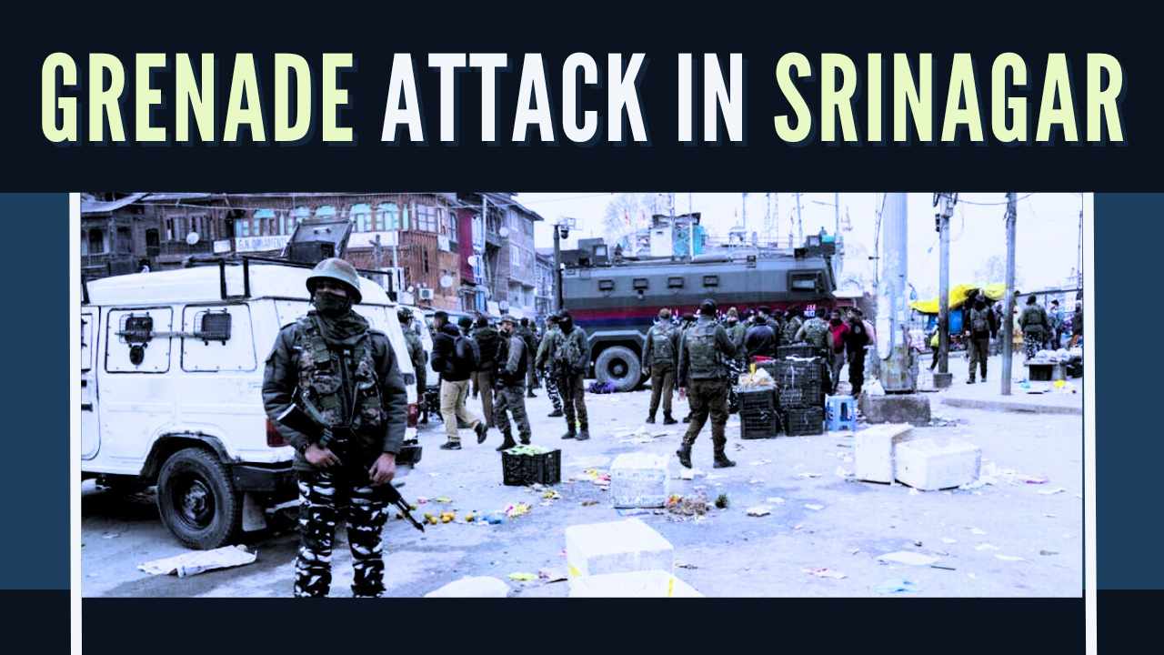 Srinagar hit by grenade attack on busy shopping street